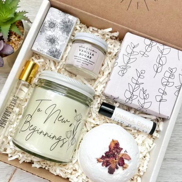 moving away gifts - new beginnings box