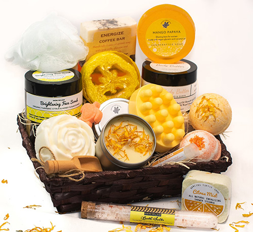 All Natural Spa Gift Box- one month anniversary gifts for her