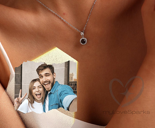 Photo Projection Necklace