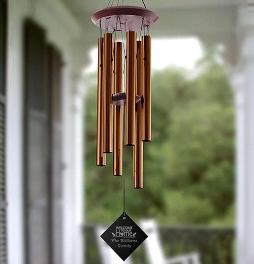 Welcome To Our Home Wind Chime