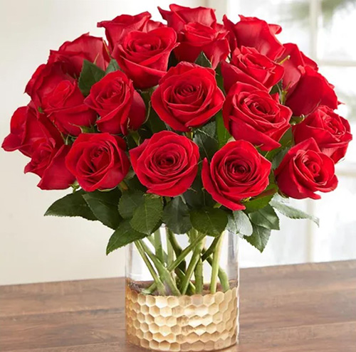 Classic Red Roses - 5 senses gift ideas
