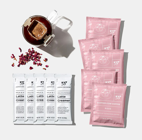 Copper Cow Coffee - 5 senses gift ideas for her