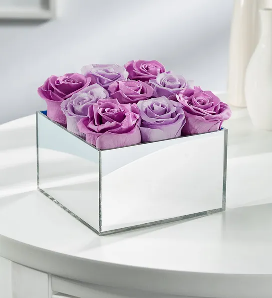 gifts for the woman who wants nothing - preserved roses