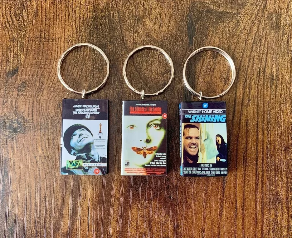 gifts for the woman who wants nothing - VHS Keychains