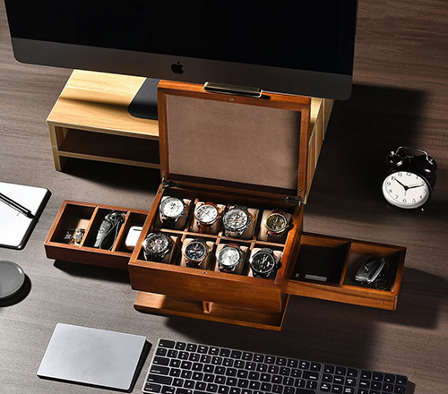 50th birthday gifts for dad - Custom Hunter Watch Box