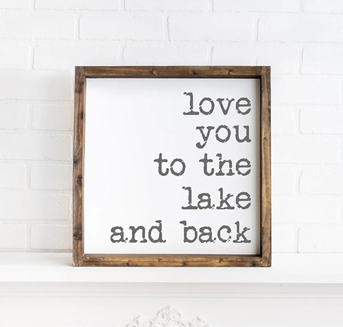 Love You to the Lake & Back