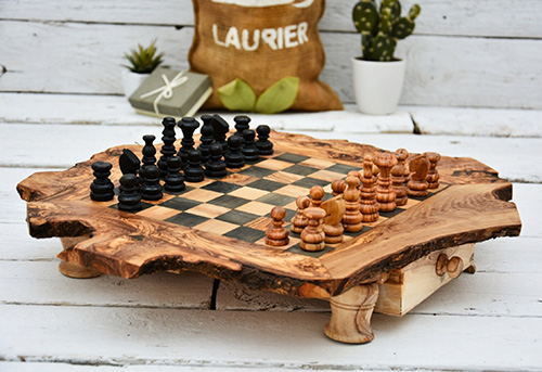 Rustic Chess Set