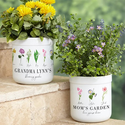 Personalized Flower Pot