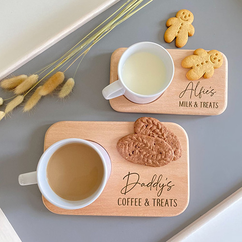 Dad's Coffee & Treat Board