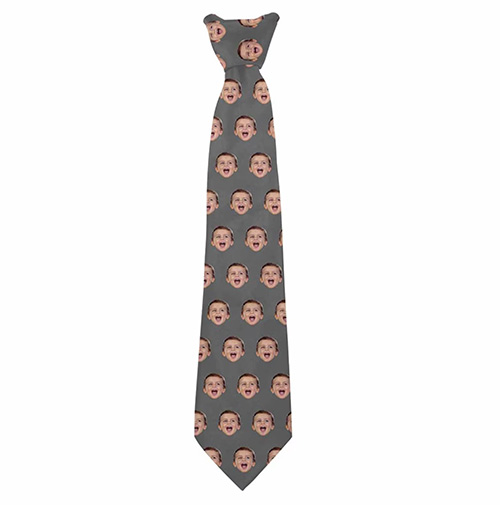 Custom Printed Photo Tie