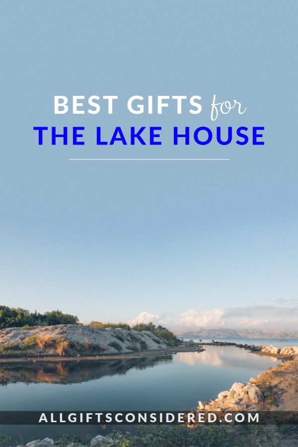 hostess gift ideas for lake house - pin it image