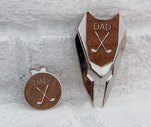 50th birthday gifts for dad - Engraved Divot Tool Set