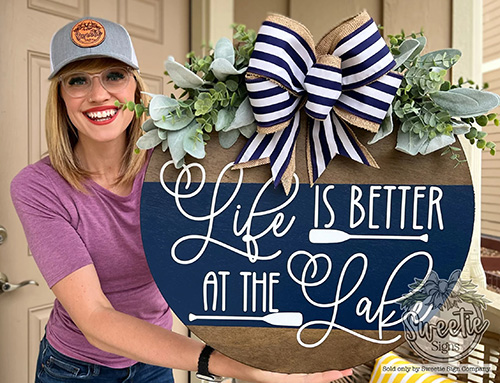 lake house gifts - Life Is Better at the Lake House