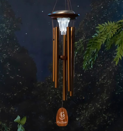 Retirement Years Solar Wind Chime