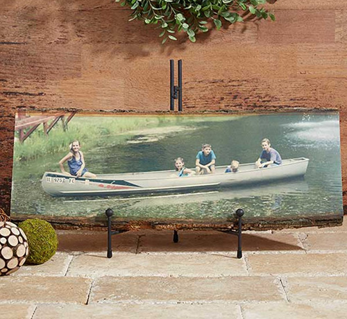 Personalized Picture Plank- hostess gift ideas for lake house