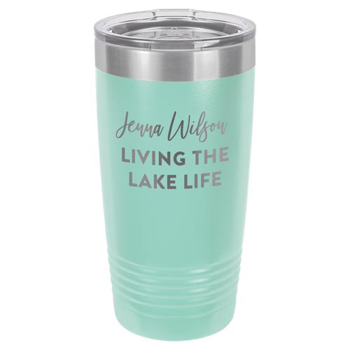 Living the Lake Life Tumbler