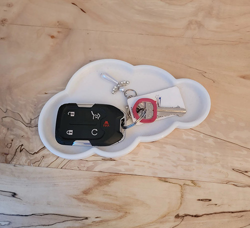 gifts for weather lovers - Cloud Key Tray