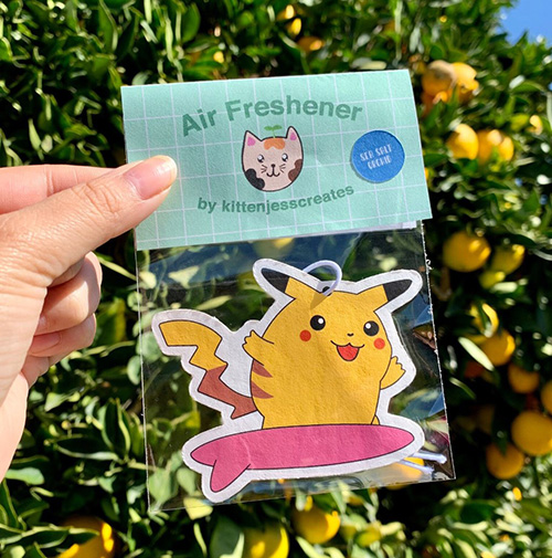 Pokemon Car Air Fresheners