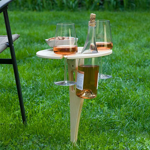 Outdoor Wine Table