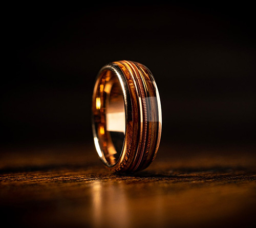 Best jewelry for men - guitar rings