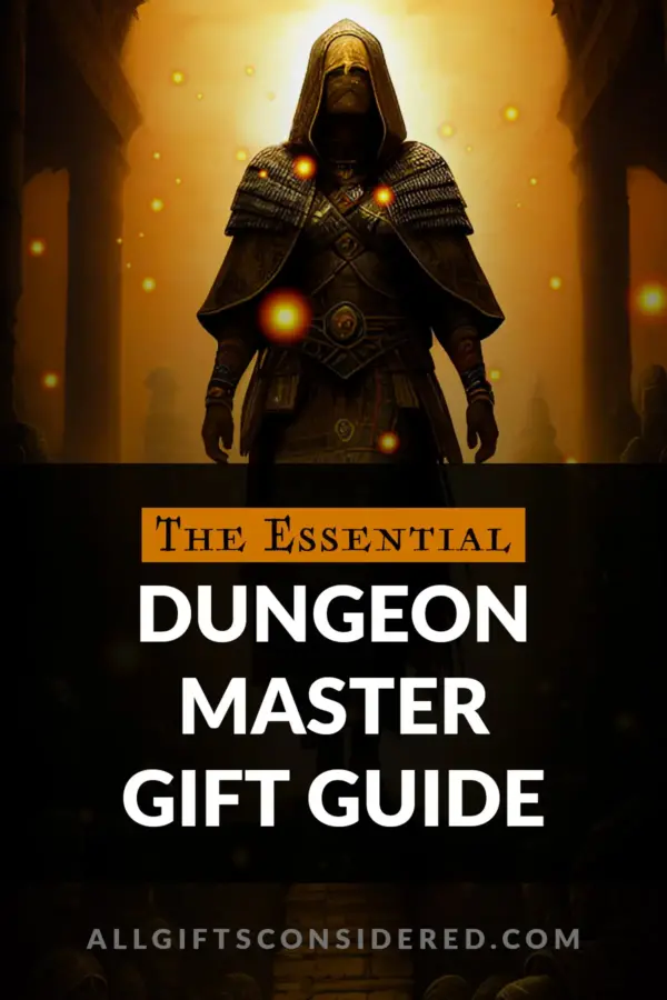 gifts for dungeon masters - pin it image