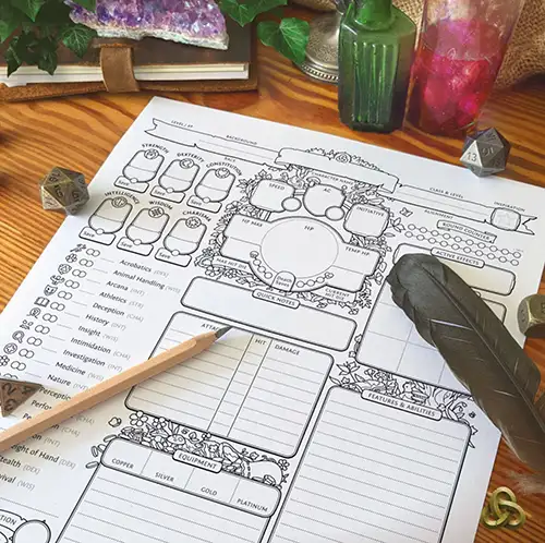 DnD Character Sheets