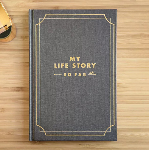 My Life So Far Memory Journal - gifts for retiring principals
