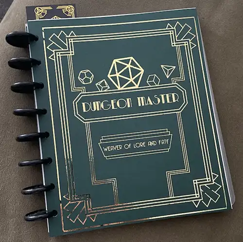 Dungeon Master Planning Journal - gifts for dungeon masters