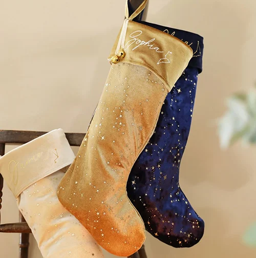 Personalized Constellation Christmas Stocking