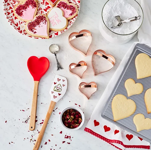DIY Heart Shapped Cookies