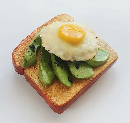 Avocado Toast Fridge Magnets