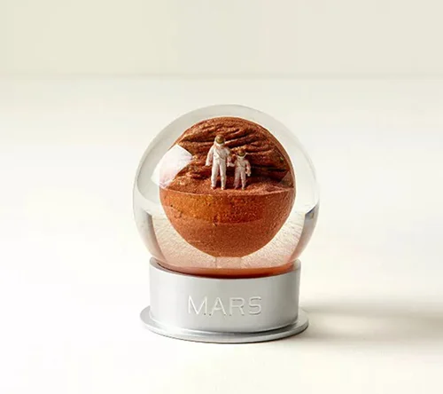 Mars Dust Globe - astronomy gift ideas for adults