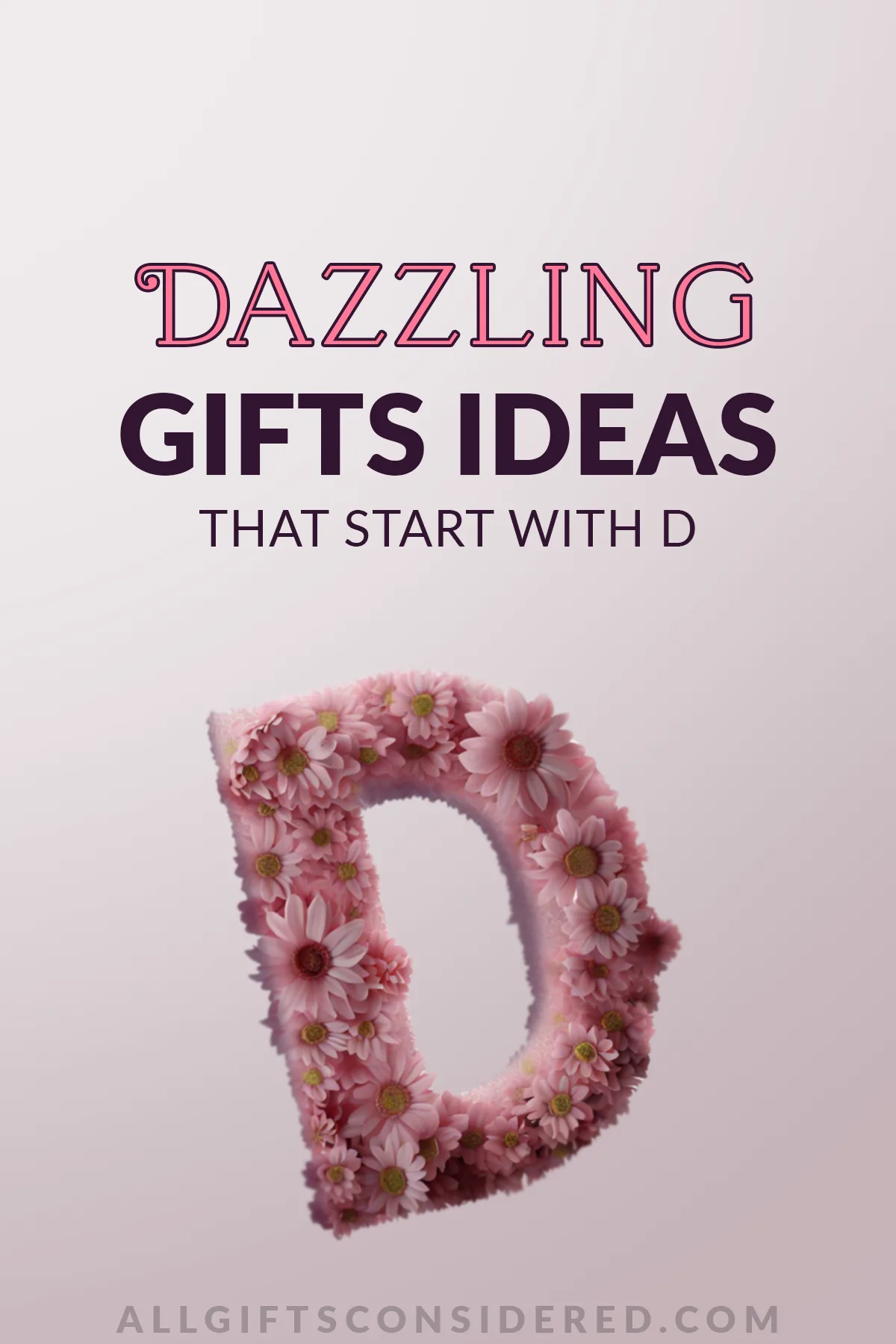 gift ideas that start with d - feature image