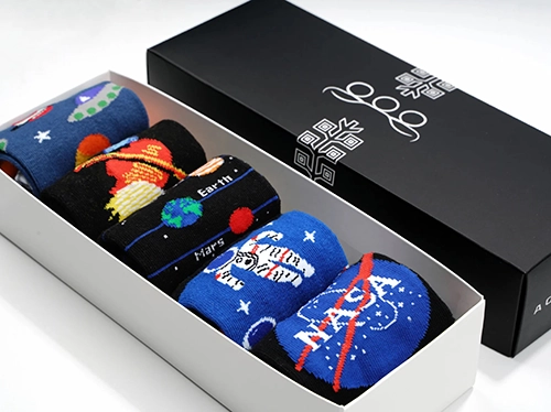 Nasa Socks - astronomy gift ideas for adults