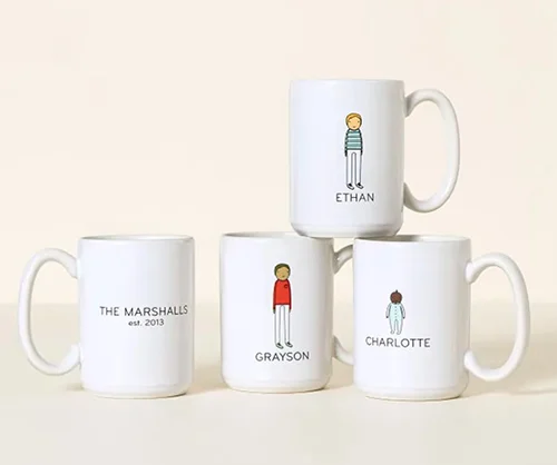 Coffee Mugs - gift ideas that start with c