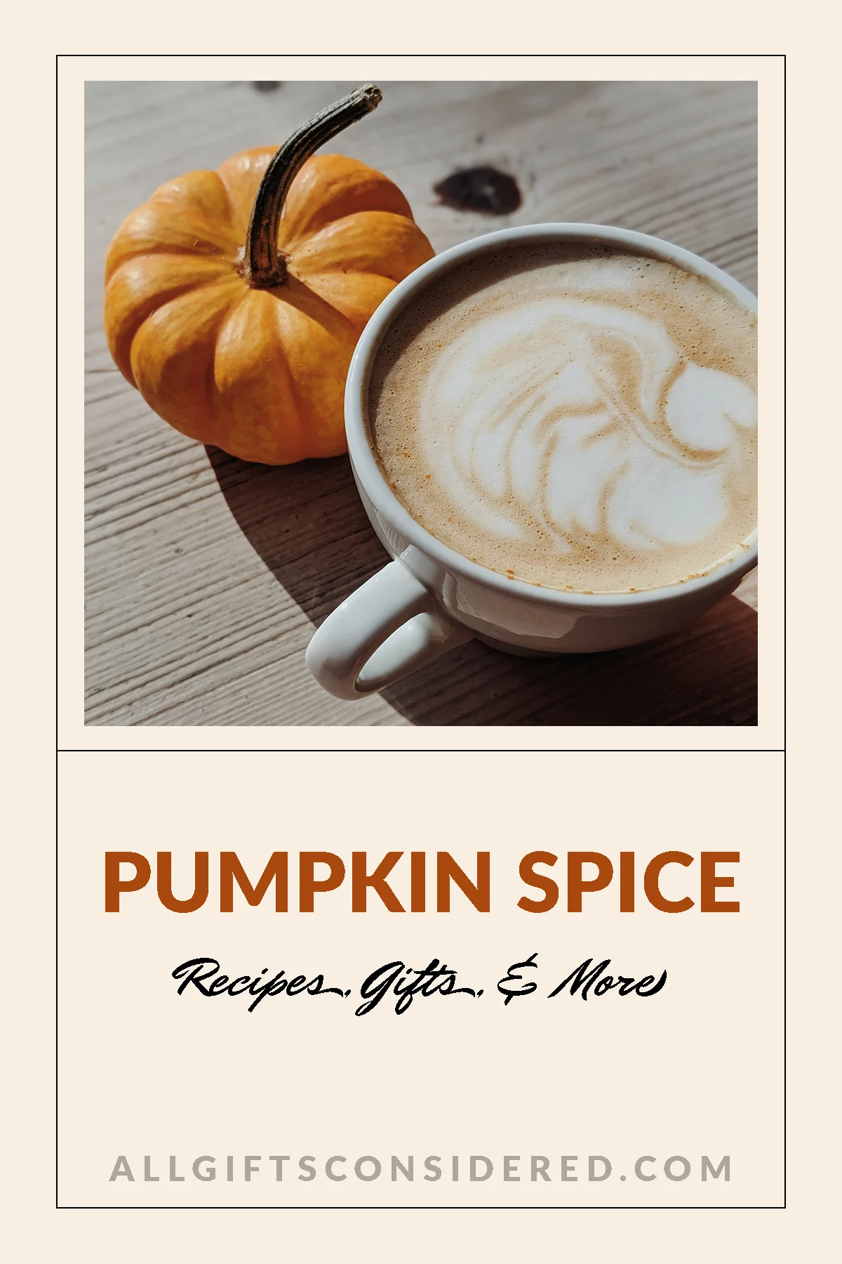 Pumpkin Spice Gifts - Feature Image