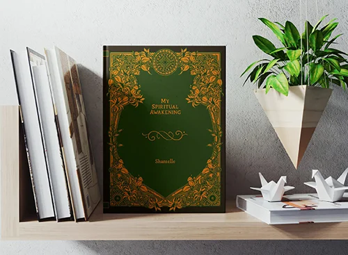 Custom Copper & Green Book