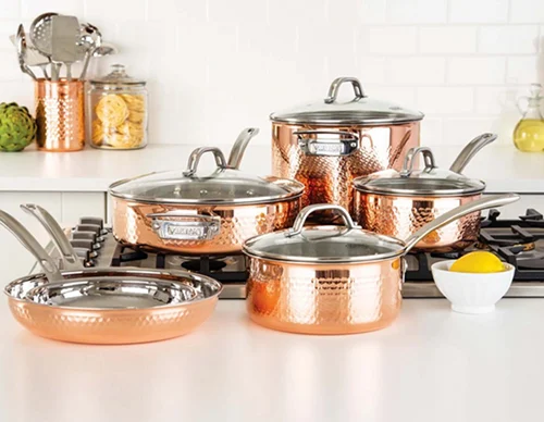 Hammered Copper Cookware