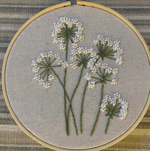 Floral Embroidery Kit