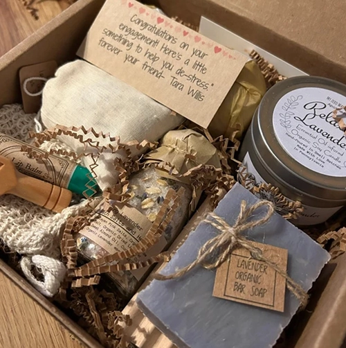 Relaxing Organic Spa Gift Box