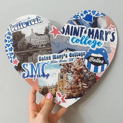 College Themed Wall Art - christmas gift ideas for college girl