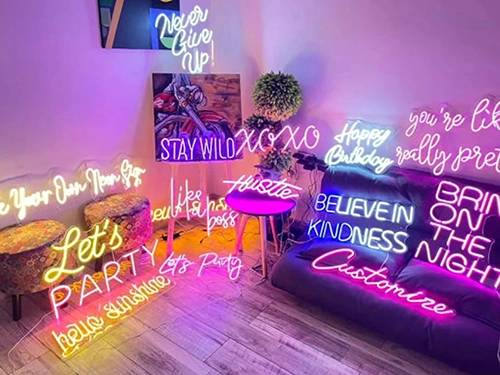 Custom Neon Sign - christmas gift ideas for college girl