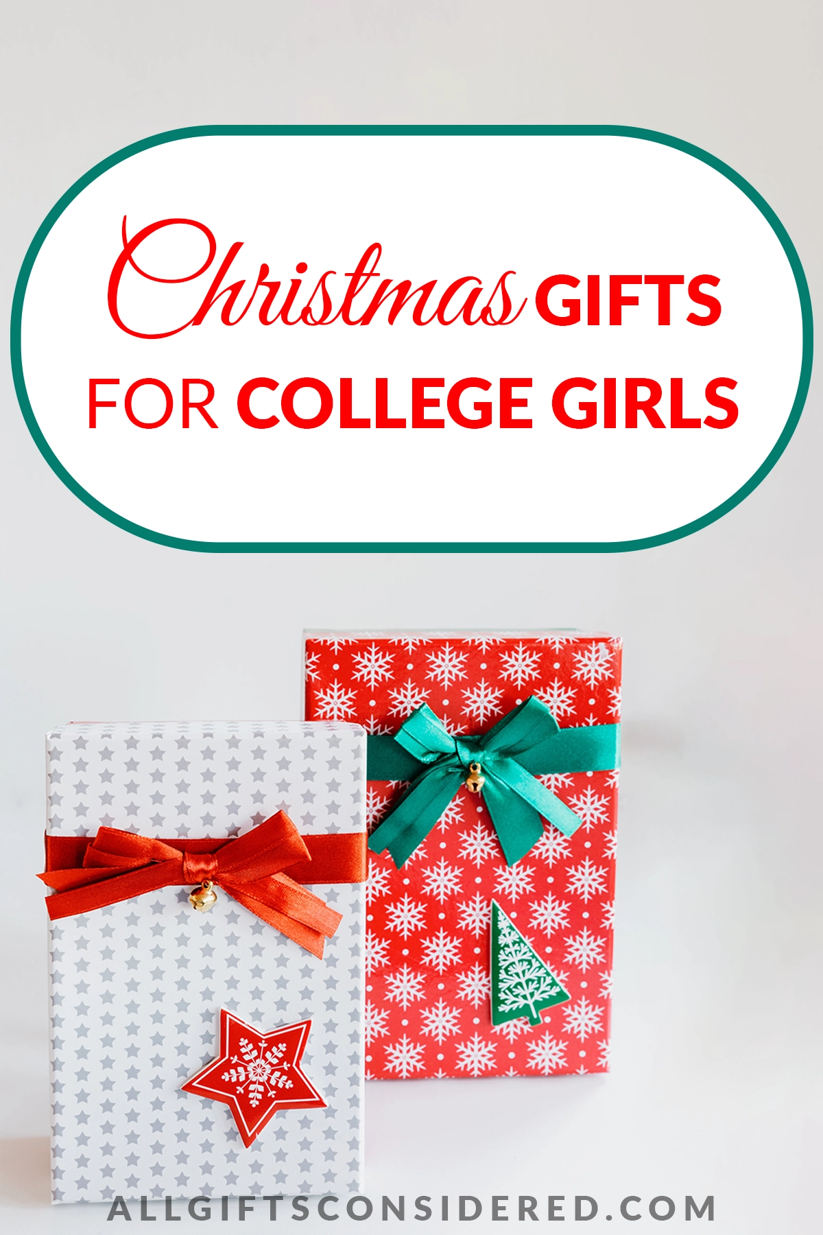christmas gift ideas for college girl - feature image