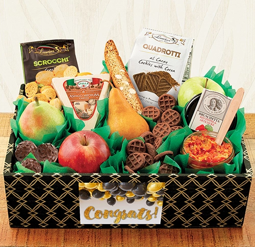 Congrats Fruits & Snacks Care Package