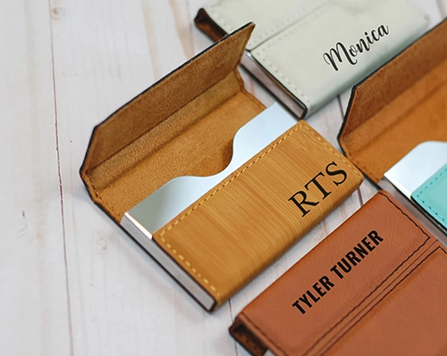 Practical Gift Cards & Holder - push gift ideas for dad