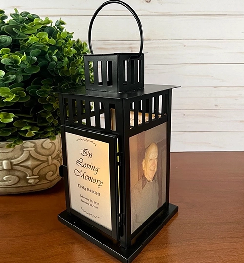 Remembrance Lantern Picture Frame