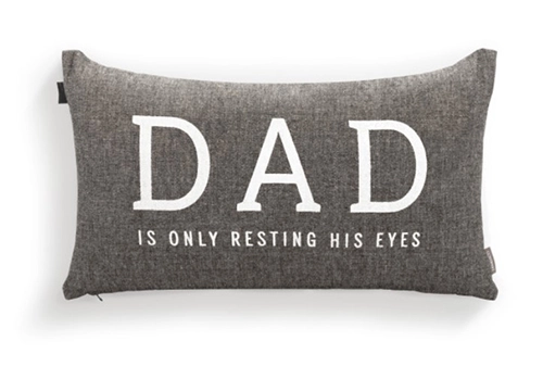 Dad's Pillow - push gift ideas for dad