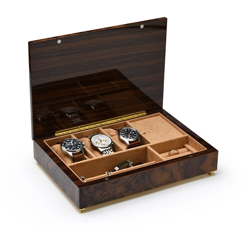 Engraved Classic Style Watch Box