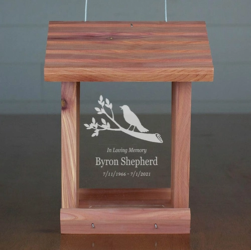 In Loving Memory Bird Feeder