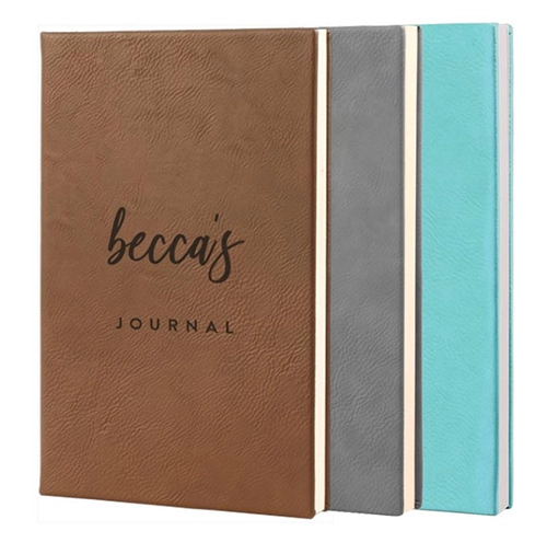 Personalized Leather Journals - christmas gift ideas for adult children